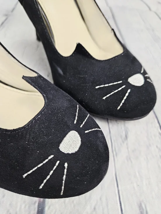 TUK | kitty cat heels pumps - Picture 8 of 8